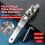 Efficient Water Pipe Screw Removal Tool for 1/2", 3/4", 1" 3