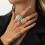 2Pcs Chic Adjustable Rings Lightweight Comfortable-Gold-color 5