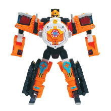 Angry Puff Concrete Mixer Truck Transforming Robot Toy, 2in1 Design, Durable Build