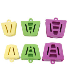 Dental Mouth Prop Silicone Bite Blocks 6 Pack Latex Ergonomic Reusable Cheek Retractor