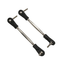 Plastic RC Steering Turnbuckle Tie Rod Set 2pcs for 1/5 HPI Rovan Baja 5B 5T 5SC – Precise Adjustable Control
