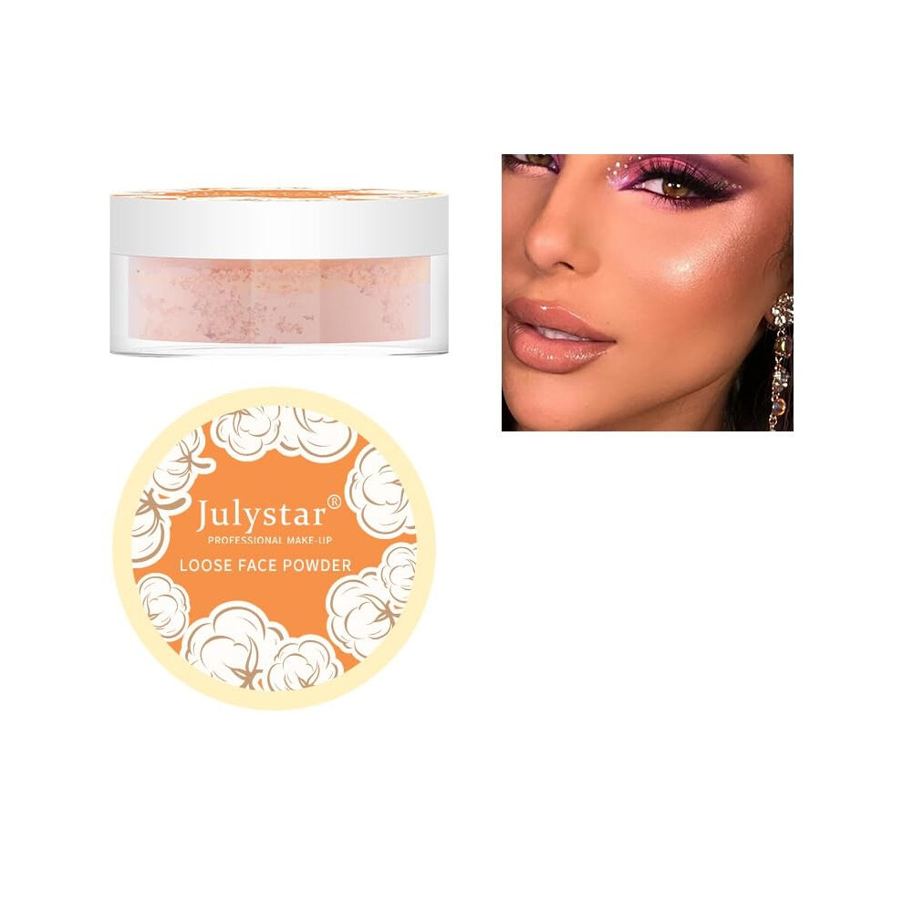 Loose Setting Powder Shade 3, Waterproof Matte Finish, Honey Radiance, LongLasting Smooth Coverage