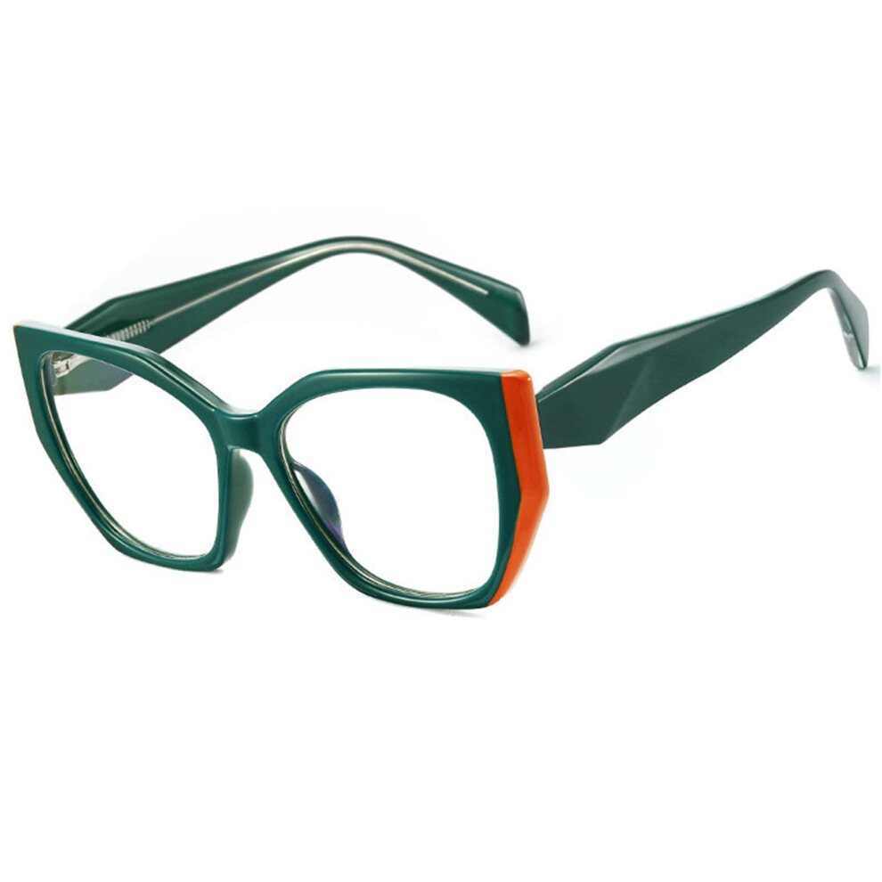 Blue/Light/Green Blocking Reading Glasses 1.75X Magnification Tr90 Weight Computer Eyeglasses For Men And Women