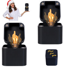Prank Gift Box Finger Surprise TwoPiece Set Funny Gag Gifts White Elephant Gift for Adults Office Decor