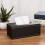 PU Leather Tissue Box Cover Rectangular Large Golden – Elegant Durable Holder for Home Office 2