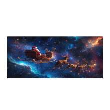 Christmas Garage Banner Festive Holiday Decor 189x83 in