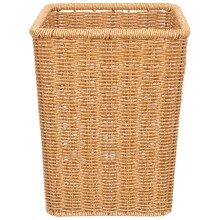 Slim Trash Can for Small Spaces, MultiPurpose Plastic Storage Basket for Kitchen and Office