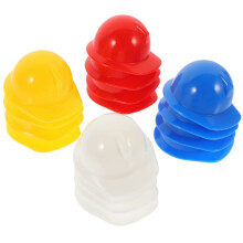 Décorations pour gâteaux sur le thème des casques de chantier (40 pièces)