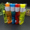 Refillable Butane Lighter with Adjustable Flame Control and Transparent Fuel Window, Soft Flame Red 2