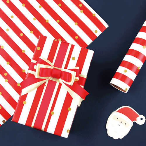 Papier cadeau multicolore 50 x 70 cm