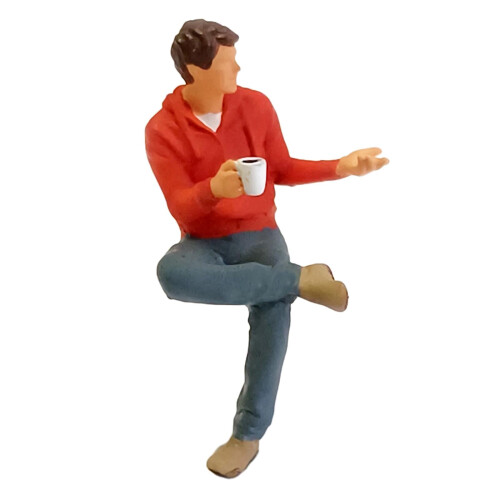 1:64 Scale Hand-Painted Figure Doll - 1 Piece