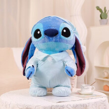 Plyšová hračka Stitch v pyžame s plášťom 10,2 palca
