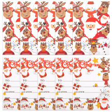 10 Pack Christmas Invitation Cards, Decorative Paper
