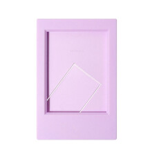 Classic vertical photo frame purple 10 pcs