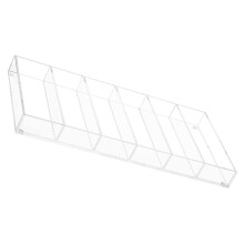 Clear Acrylic Sunglasses Display Case and Eyeglass Organizer Box with DustResistant SpaceSaving Design
