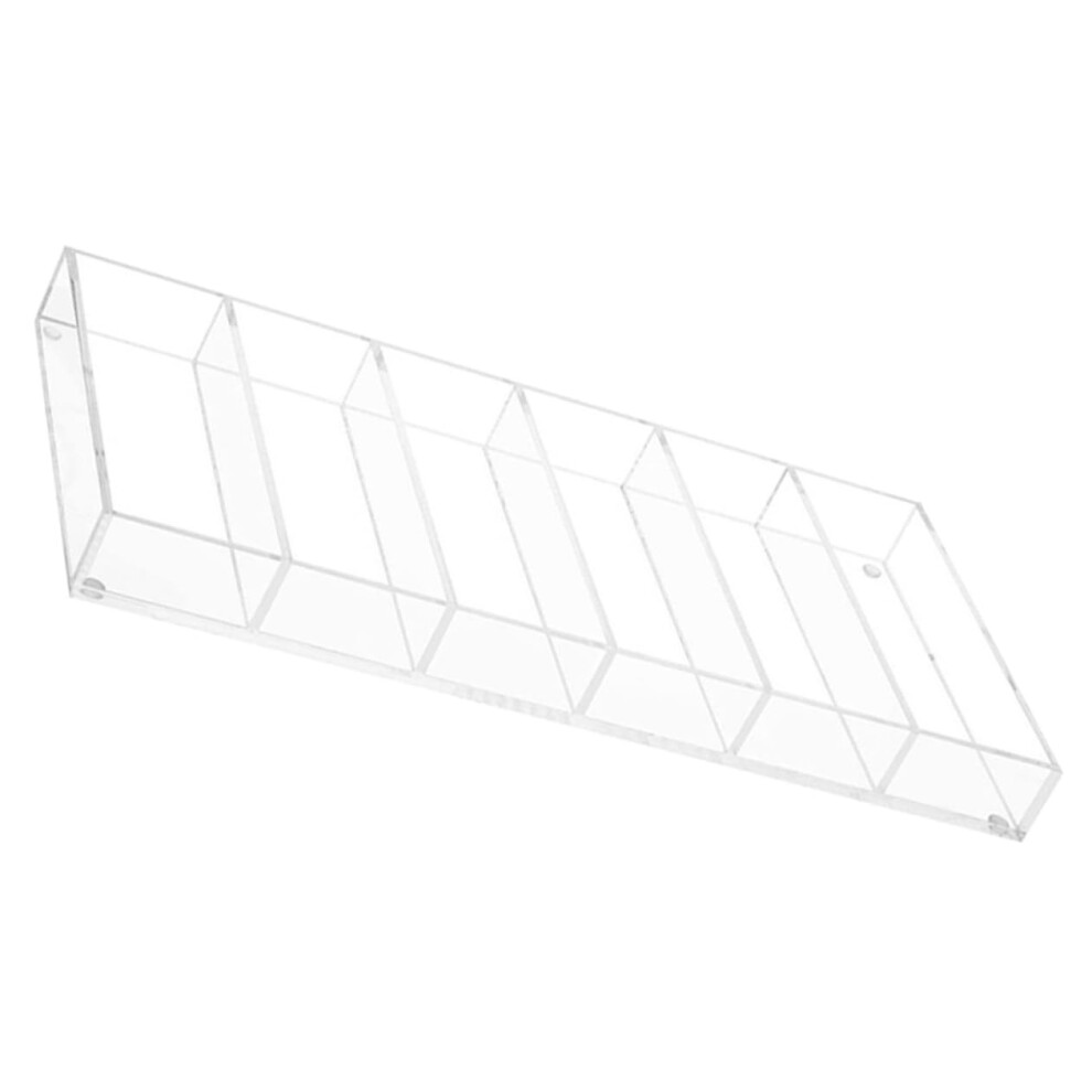 Clear Acrylic Sunglasses Display Case and Eyeglass Organizer Box with DustResistant SpaceSaving Design