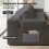 Levede Flexible Modular Sofa Cozy Memory Foam Corduroy Corner Convertible Couch 2