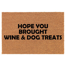 Natural Coco Coir Doormat 24 x 16 in