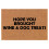 Natural Coco Coir Doormat 24 x 16 in 1