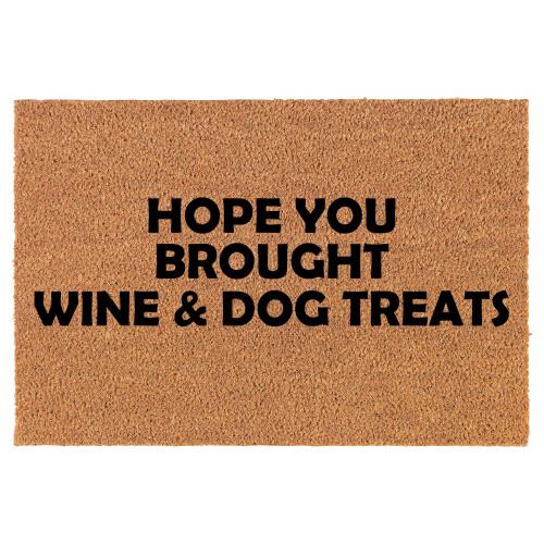 Natural Coco Coir Doormat 24 x 16 in