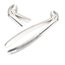 MD4 Dental Extraction Forceps English Pattern for Lower Molar Teeth, Ergonomic Grip and Corrosion Resistant