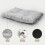 Skylos Large Dog Bed Mattress Soft Plush Cat 3