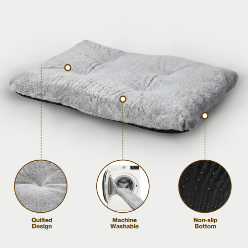 Skylos Large Dog Bed Mattress Soft Plush Cat 2