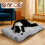 Skylos Large Dog Bed Mattress Soft Plush Cat 6