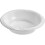 5 oz Medium Weight White Plastic Soup Bowls (Pack of 100) 1