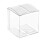 Scatole regalo in plastica trasparente PVC, 50 pezzi 1