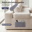 Levede Modular Sectional Sofa Bed 3 Seater U Shaped Convertible Soft Boneless 2