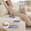 Levede Modular Sectional Sofa Bed 3 Seater U Shaped Convertible Soft Boneless 3