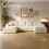 Levede Modular Sectional Sofa Bed 3 Seater U Shaped Convertible Soft Boneless 7