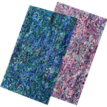Abalone kagylóhéj matricalap kék-lila 5,5x9,5 hüvelyk 2 db