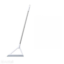 3 in 1 Silicone Broom Floor Squeegee Brush with Angled Edge and Detachable Head for Bathroom Kitchen