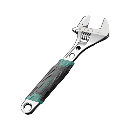 Versatile Heavy Duty 2 In 1 Adjustable Pipe Spanner-8 inches