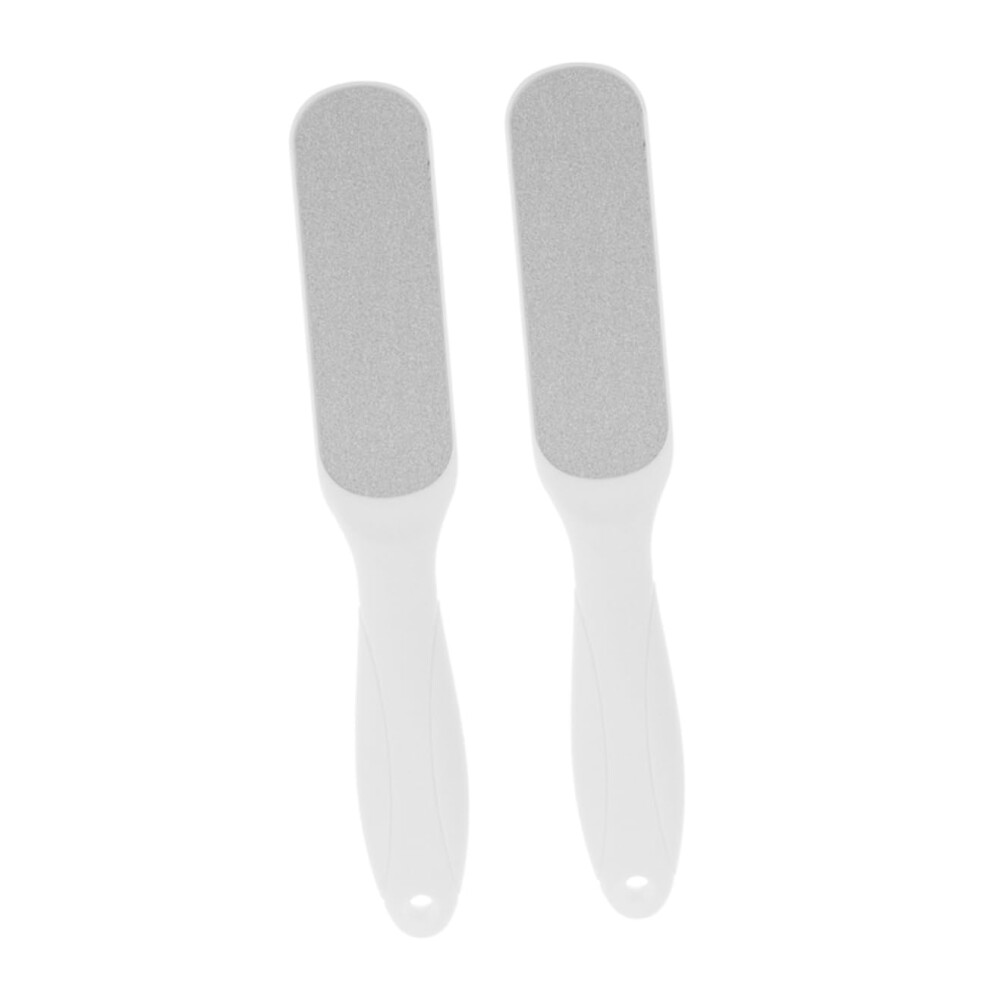 2Pcs Double Sided Foot File and Callus Remover with DualSided Exfoliation for Soft Smooth Feet