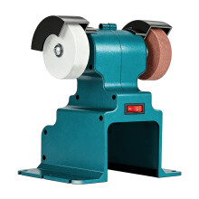 Elektrische slijpmachine met dubbele wielen-Blauw