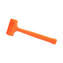 No Bounce Rubber Hammer With Antislip Texture For Stone-1LB