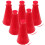 Cheer Megafon Plast Röd 23 cm 10-pack 3