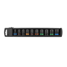 10 stuks Impact Socket Set Auto Repair Tool-korte mouw