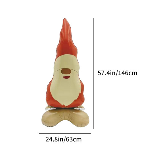 Kerstfolieballonnenset: Kerstman, sneeuwpop, rendier 1