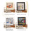 Wood Shadow Box Frame 10 x 8 in with Glass 5