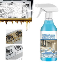 2 Pcs Kitchen Degreaser Spray for Stoves and Ovens, Fast Grease Removal MultiSurface Cleaning Foam