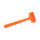 Vibration Resistant Rubber Hammer With Ergonomic Handle-1LB 1