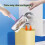 360 Degree Spin Mop with Hands Cloth Change, Automatic Floor Cleaning Mop for Home Use 3