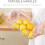 Fridge Storage Organizer, Stackable Storage Organizer - Clear BPA Free Organizer for Refrigerator, Freezer and Kitchen 3
