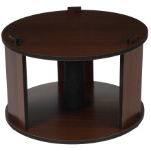 Wooden Barber Neck Paper Dispenser with Durable Wooden Construction and Easy Strip Dispensing for Salon Use
