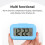 Digitale LED-wekker met 12/24-uurs weergave 4