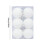 Christmas Ball Baubles Blue 8 cm 6 pcs 3